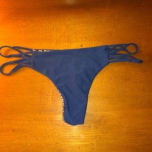 Acacia Swimwear blue bikini bottom